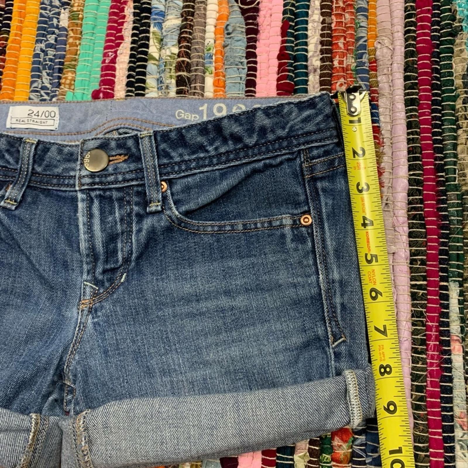Gap GAP Blue Jean Shorts for Women Size 30" / US 8 / IT 44 - 4 Thumbnail