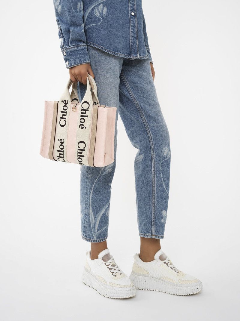 Chloe o1loc1c10226 Size: OS / Woody Small Bag in Powder Pink Size ONE SIZE - 2 Thumbnail