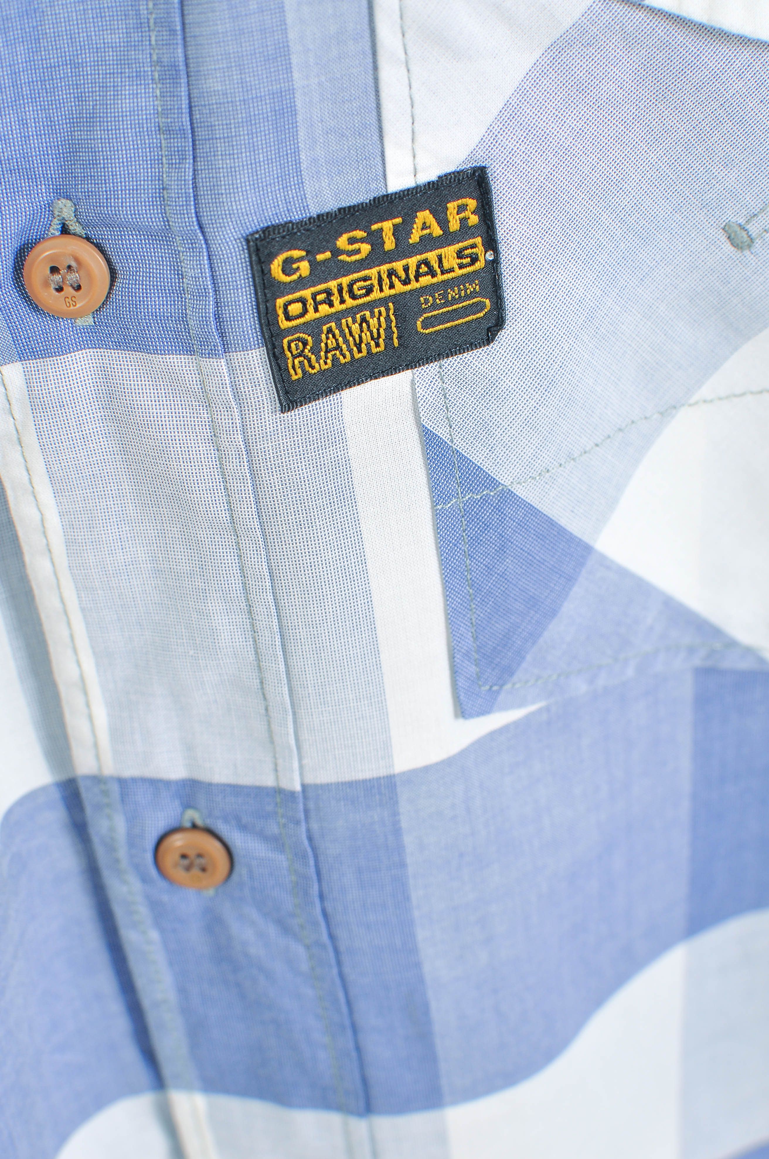 G-Star Vintage 00s G-Star check shirt Size US XL / EU 56 / 4 - 3 Thumbnail
