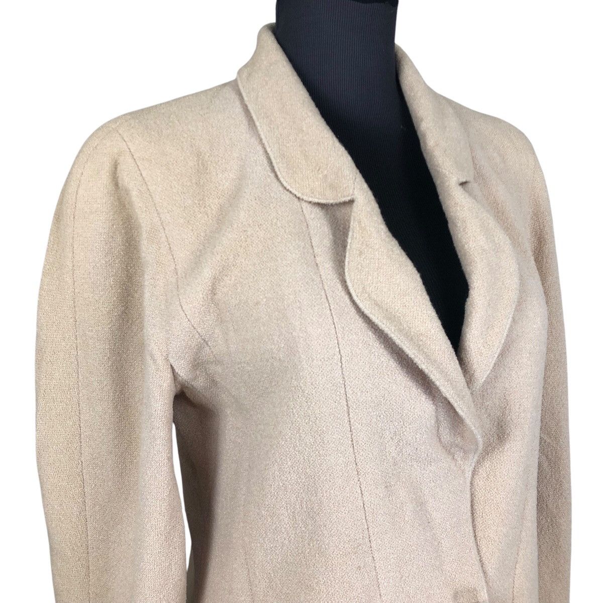 Chanel Vintage Chanel S/S1999 Single Breasted Laine Wool Coat Size S / US 4 / IT 40 - 5 Thumbnail