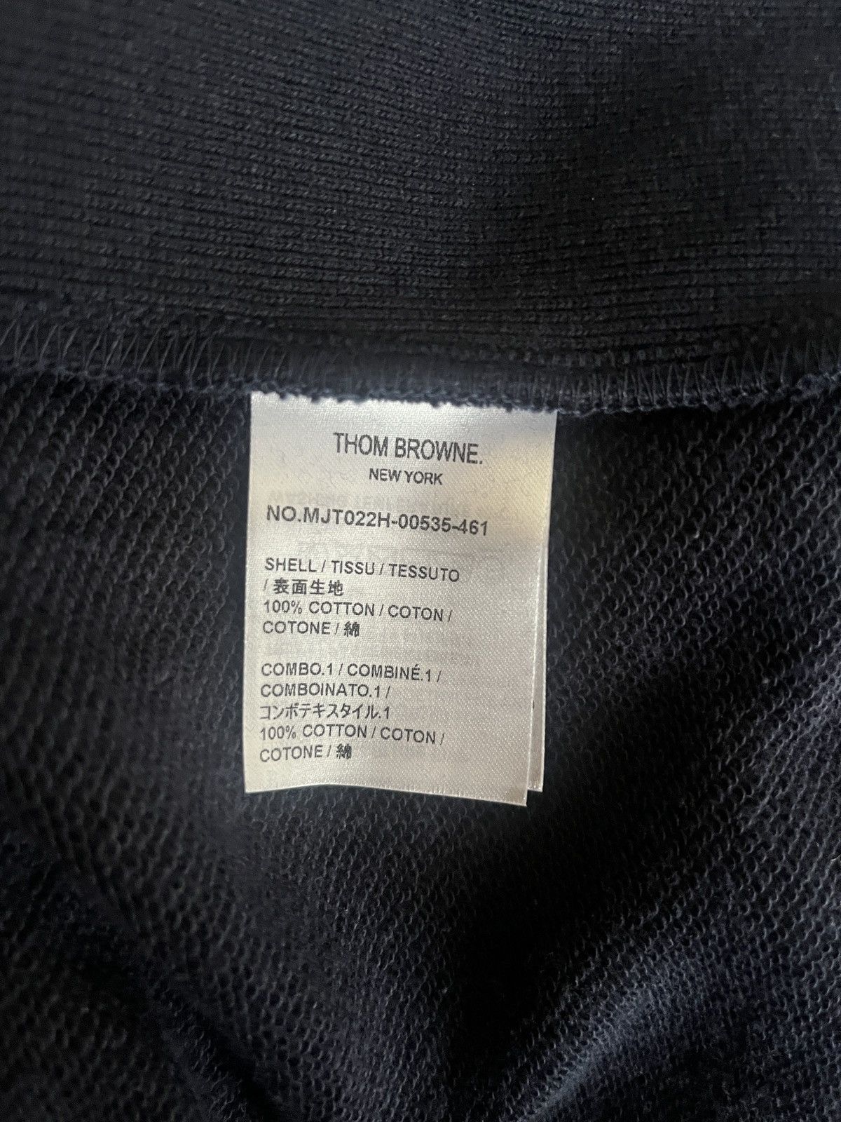 Thom Browne Thom Browne Classic 4 Bar Loop Back Hooded Zip Jacket Sz 3 Size US XL / EU 56 / 4 - 8 Thumbnail