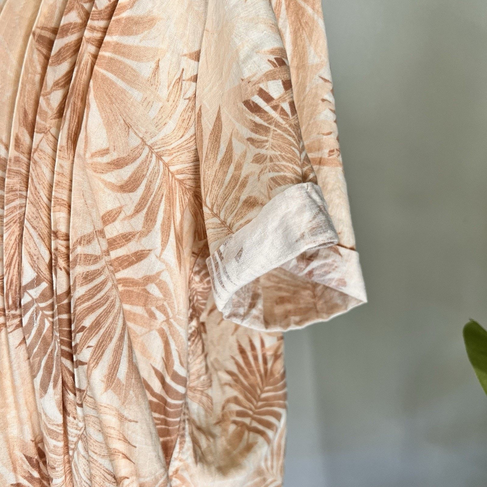 Faherty Faherty Women's Linen Blend Gemina Relaxed Shirt Dress XL Size XL / US 12-14 / IT 48-50 - 4 Thumbnail