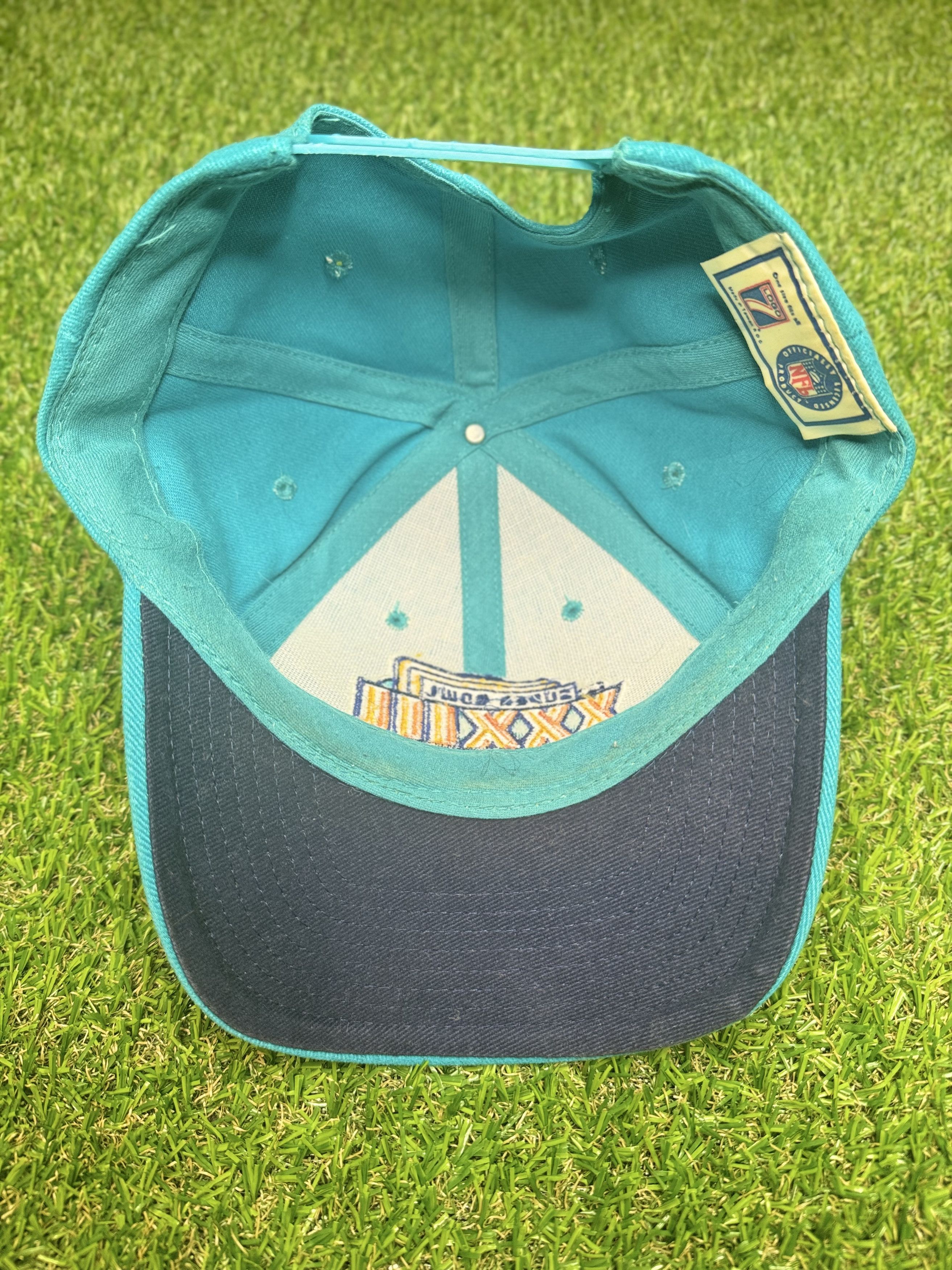 Logo 7 VTG Logo 7 Teal Super Bowl XXXIII '99 Snapback Size ONE SIZE - 2 Thumbnail
