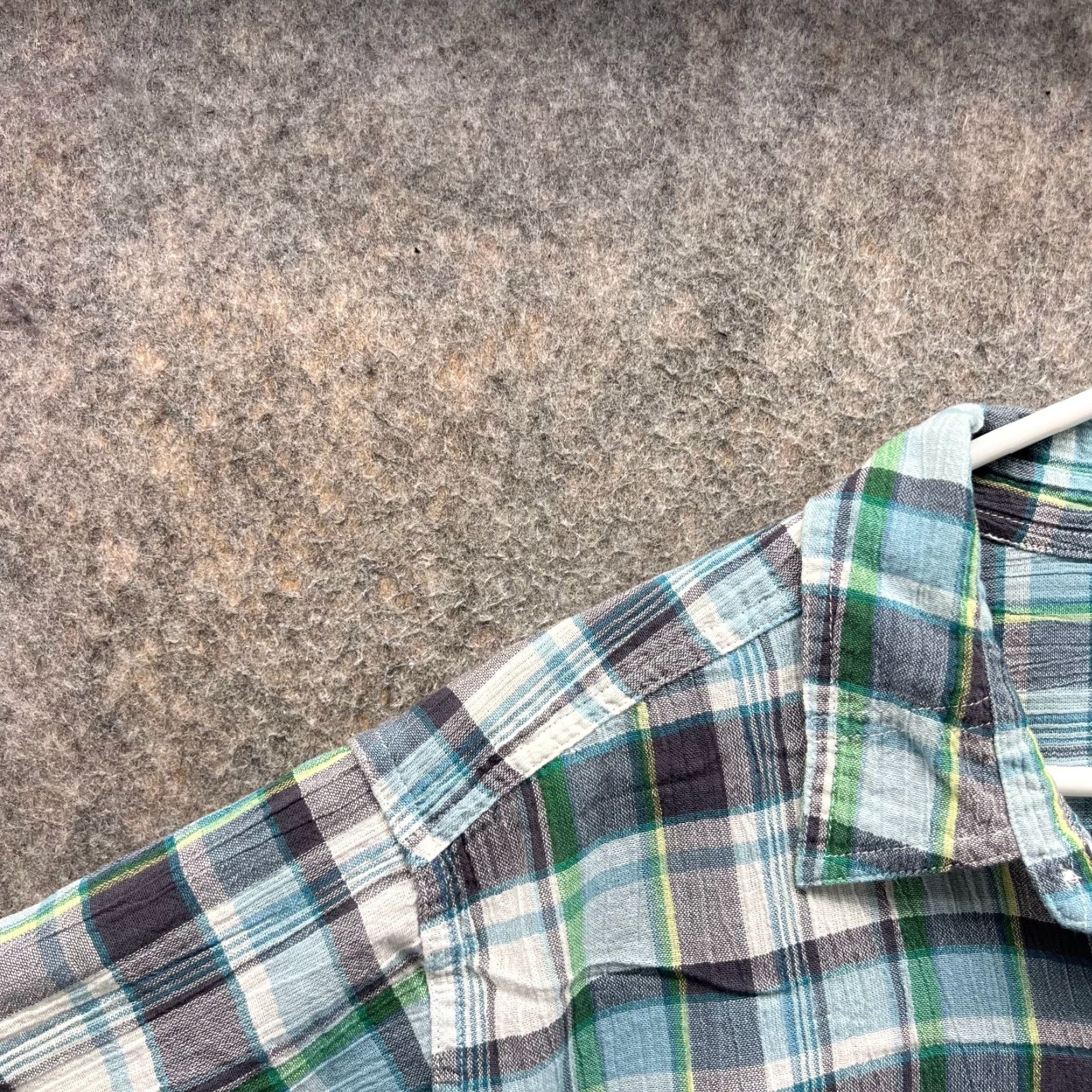 Patagonia Patagonia Shirt Men Large Blue Plaid Button-Up Short Sleeve Casual Formal Workwear 52921 A/C Size US L / EU 52-54 / 3 - 6 Thumbnail
