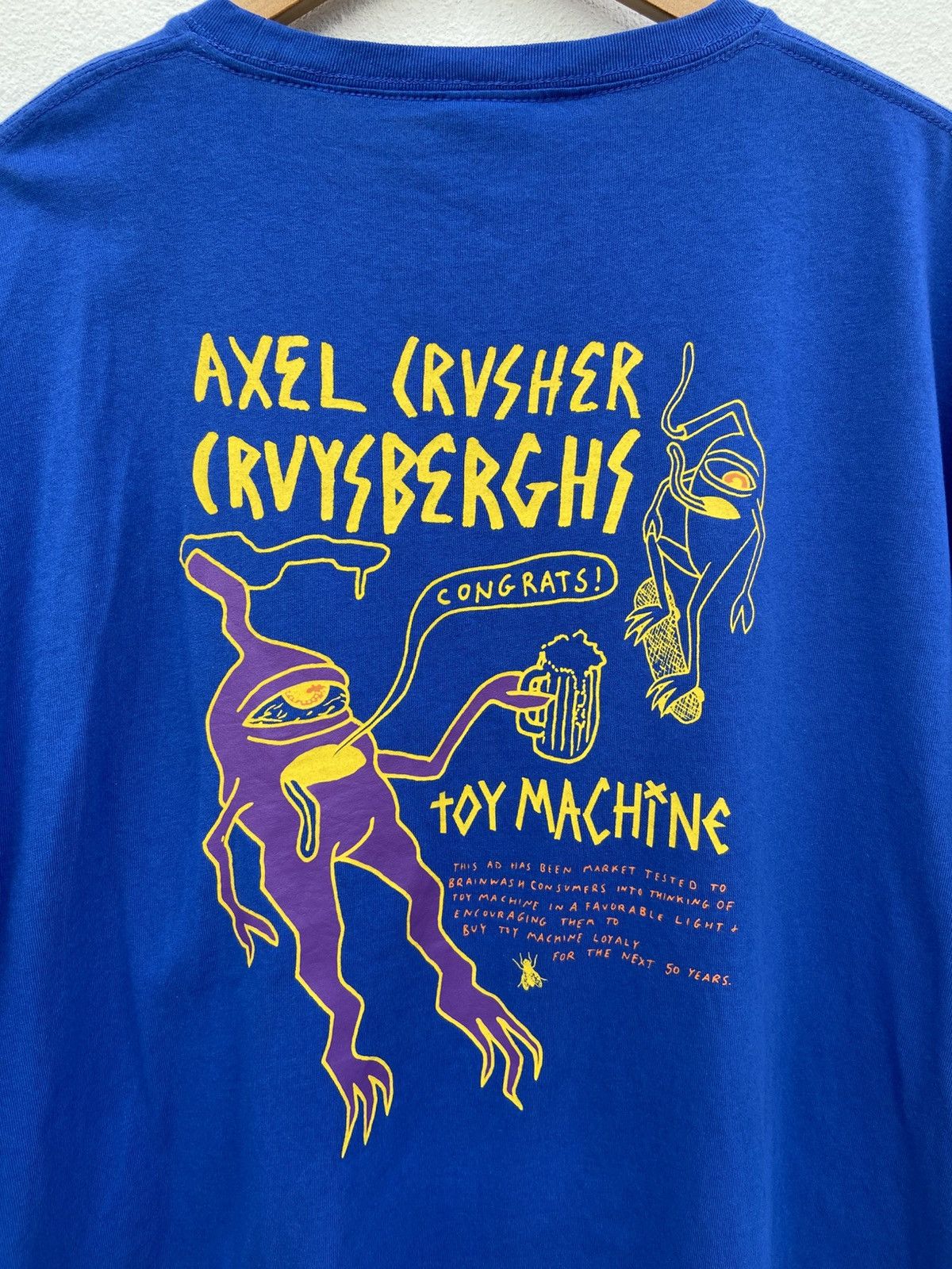 Toy Machine Rare design Toy Machine t shirt Size US XL / EU 56 / 4 - 2 Thumbnail