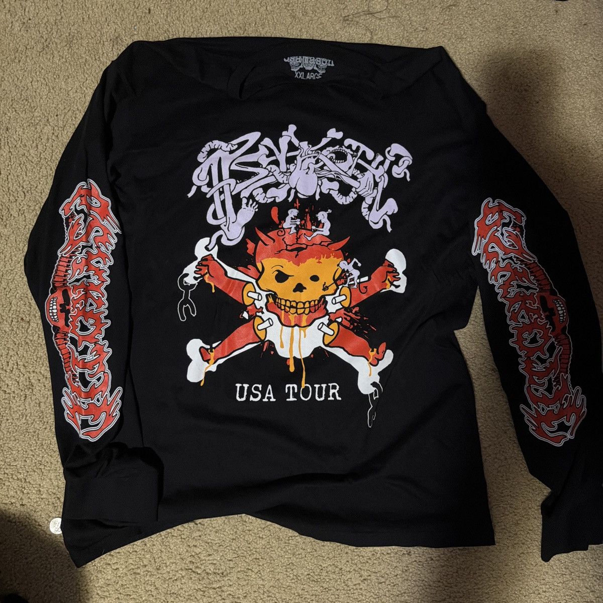 Osamason Osamason psykotic long sleeve Size US XXL / EU 58 / 5 - 1 Thumbnail