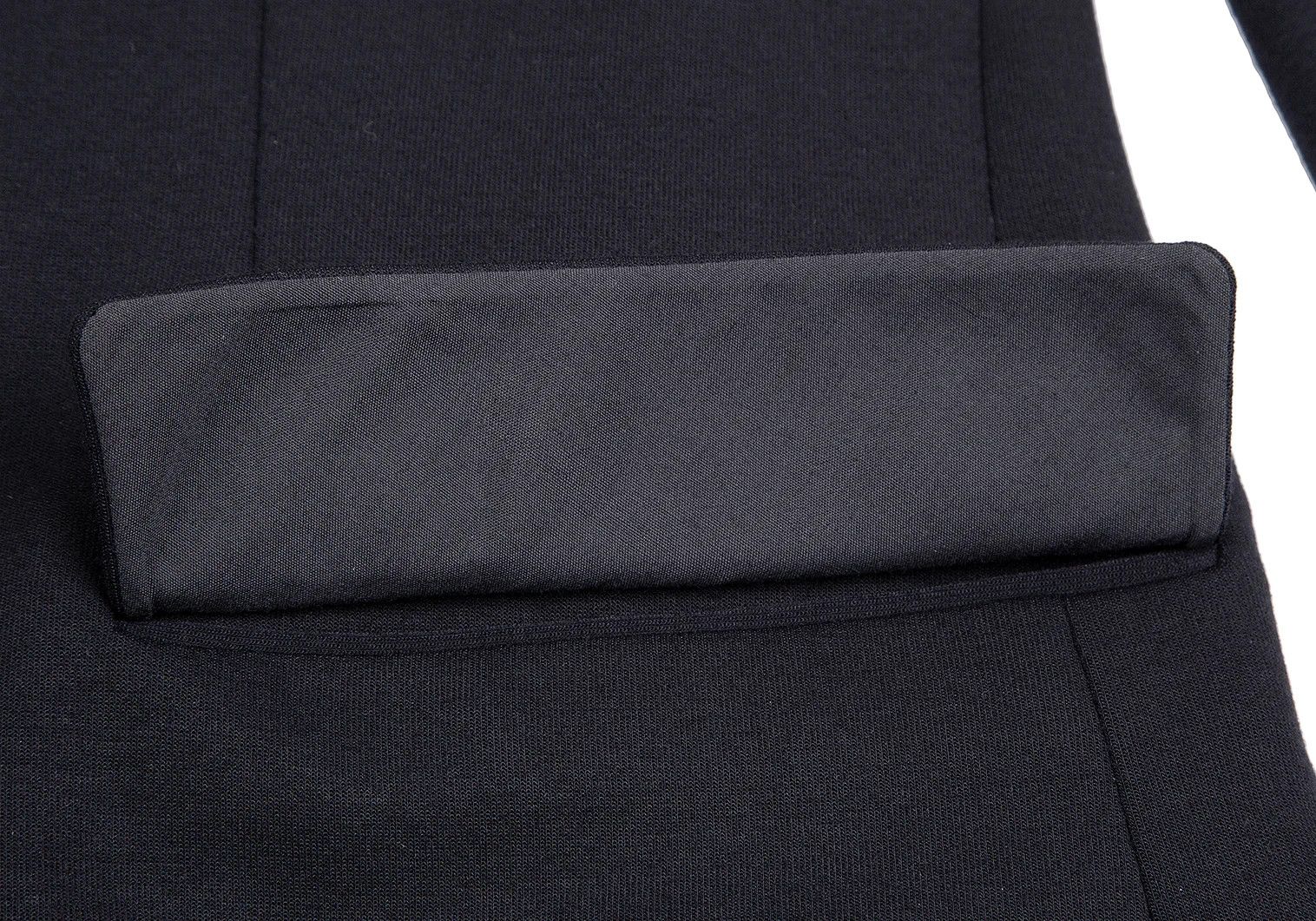 Emporio Armani Stretch Mesh Back Jacket in Dark Navy, Size 54 Size US L / EU 52-54 / 3 - 11 Thumbnail