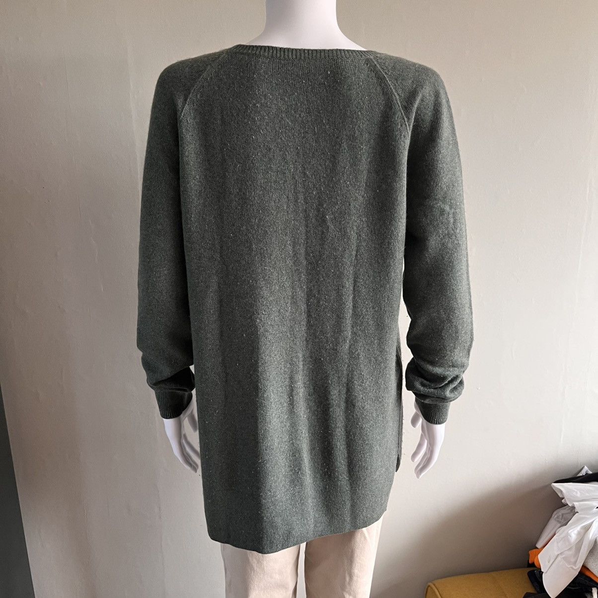 Loro Piana Loro Piana Baby Cashmere Khaki Oversized Jumper Size L / US 10 / IT 46 - 9 Thumbnail