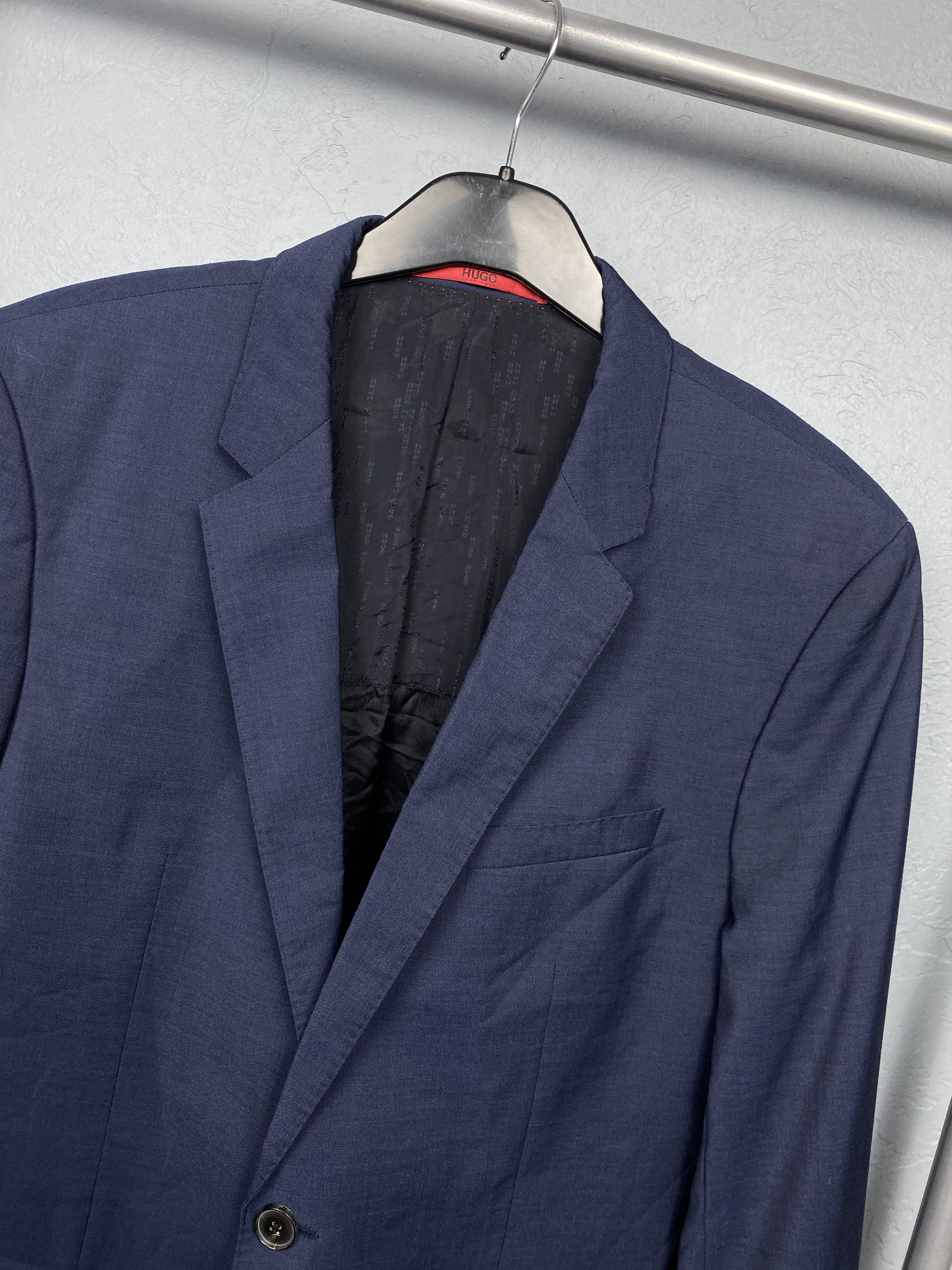 Hugo Boss Hugo Boss Vintage Mens Wool Blazer Jacket Size US L / EU 52-54 / 3 - 2 Thumbnail