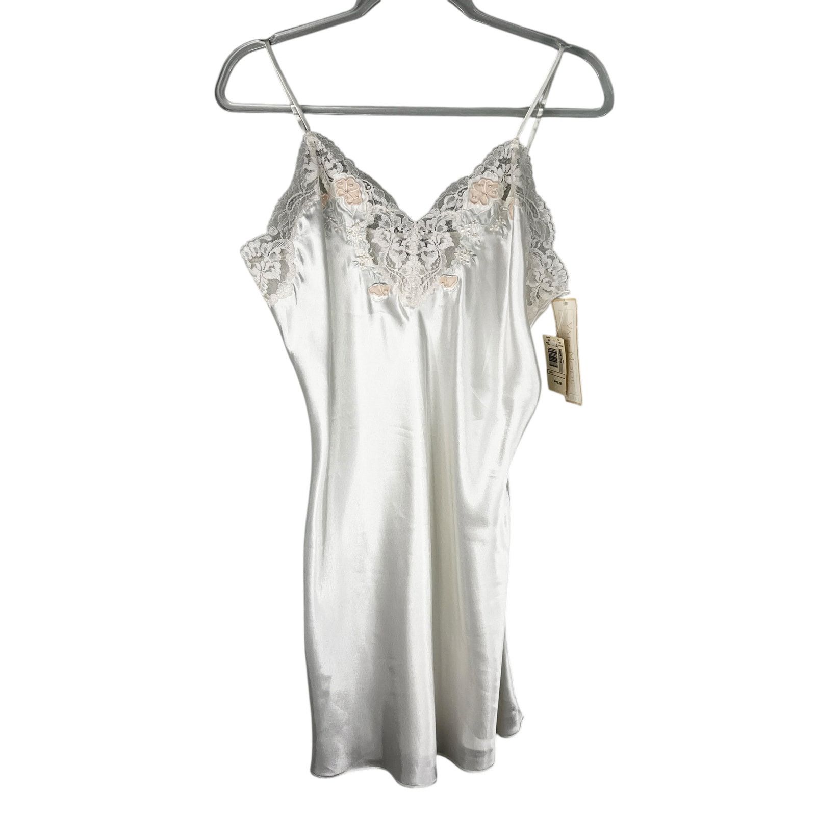 Other Val Mode Vintage Lingerie Wedding M/L Nightie Robe Lace New Size ONE SIZE - 3 Thumbnail