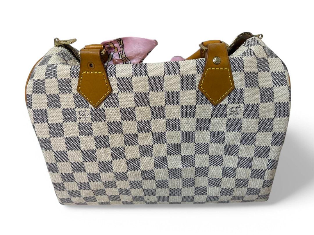 Louis Vuitton Louis Vuitton - Check Print Speedy 30 Handbag Boston Size ONE SIZE - 2 Thumbnail