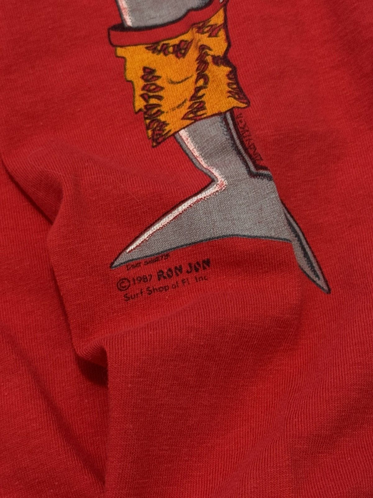 Ron Jon Surf Shop Vintage 1987 Ron Jon Surf Shop "RJ University" Longsleeve Size US L / EU 52-54 / 3 - 4 Thumbnail