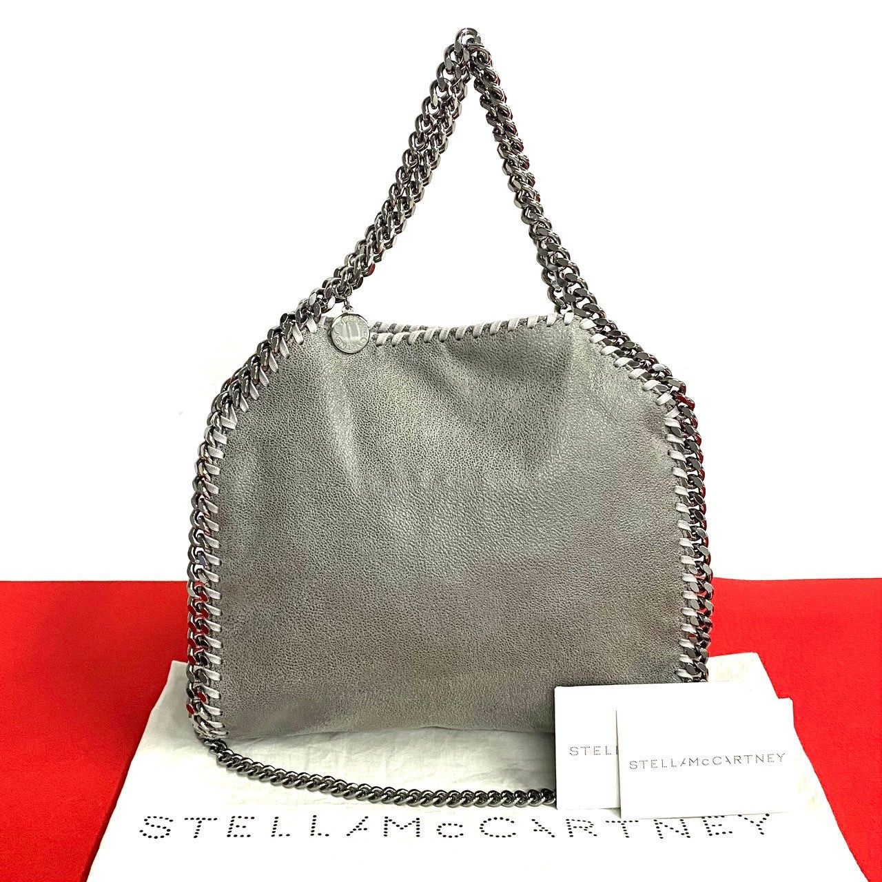 Stella McCartney Stella Mccartney Shoulder Bag Gray Leather Size ONE SIZE - 1 Thumbnail