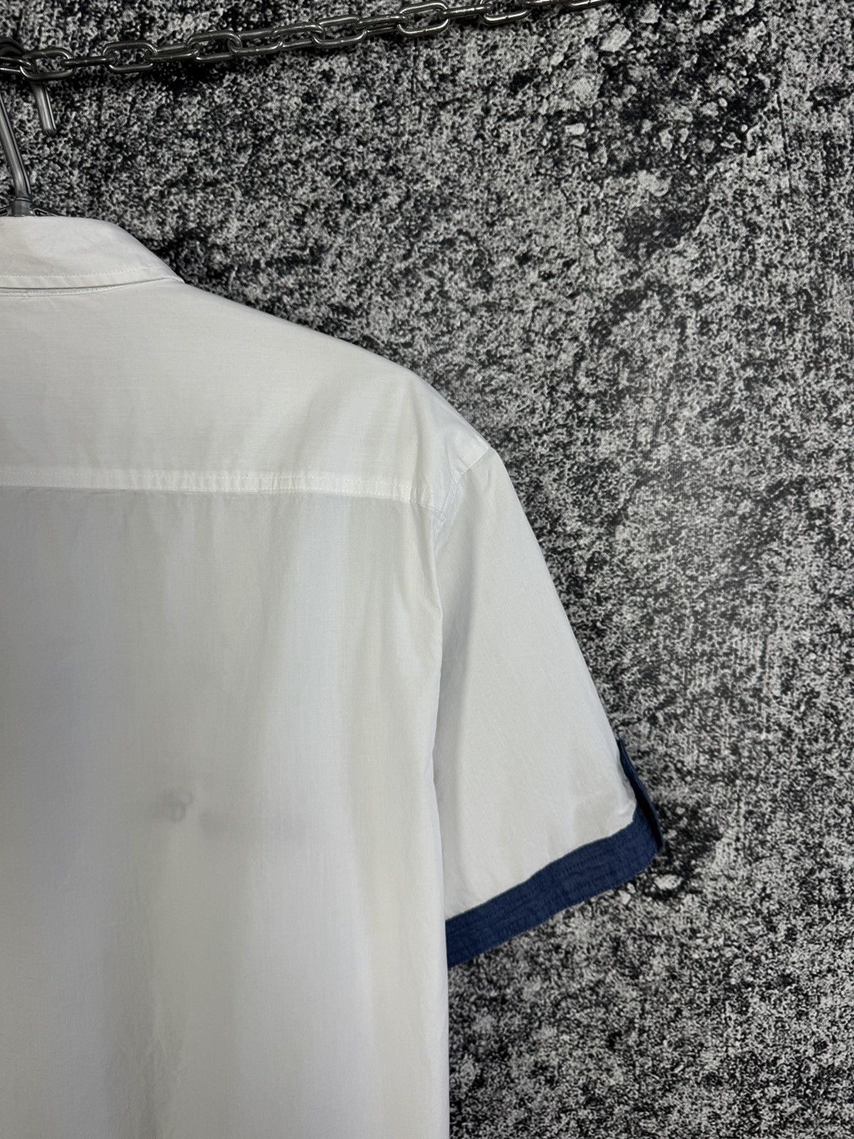 Carlo Colucci Carlo Colucci Short Sleeve Shirt Button Up Sailing Crew XL Size US XL / EU 56 / 4 - 12 Thumbnail