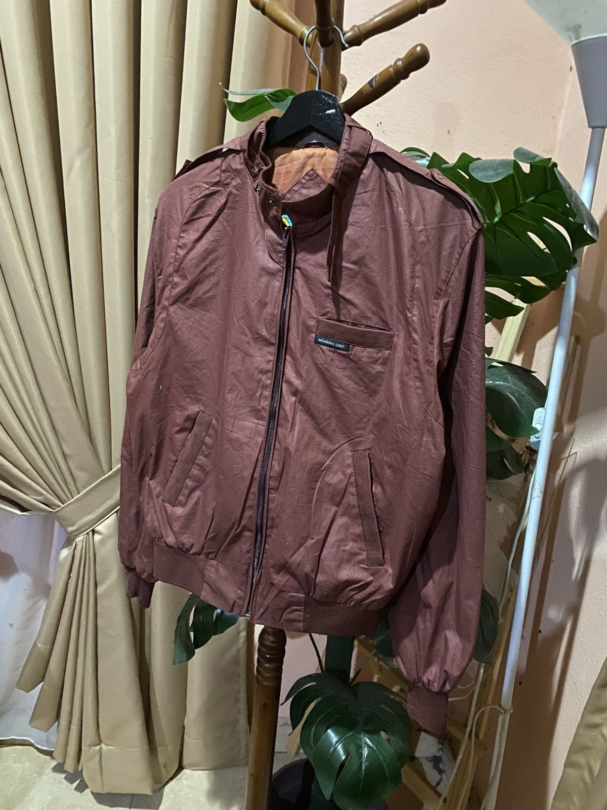 Members Only Vintage Members Only Europe Craft Jacket Brown HongKong Made Size US M / EU 48-50 / 2 - 4 Thumbnail