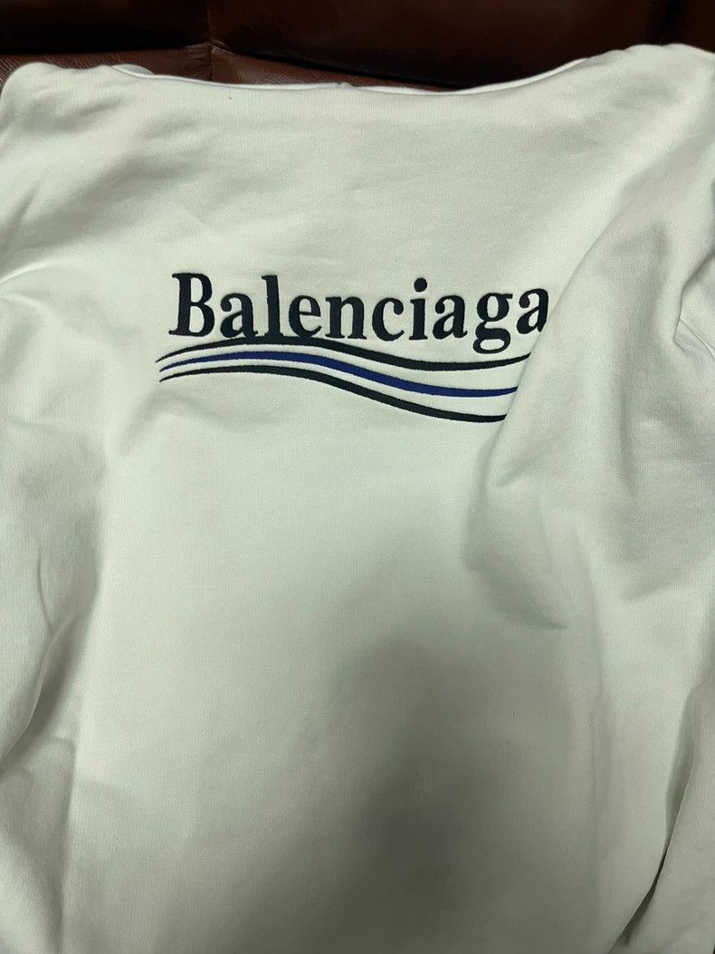 Balenciaga Balenciaga Cola Sweater, Stone Grey Size US S / EU 44-46 / 1 - 7 Thumbnail