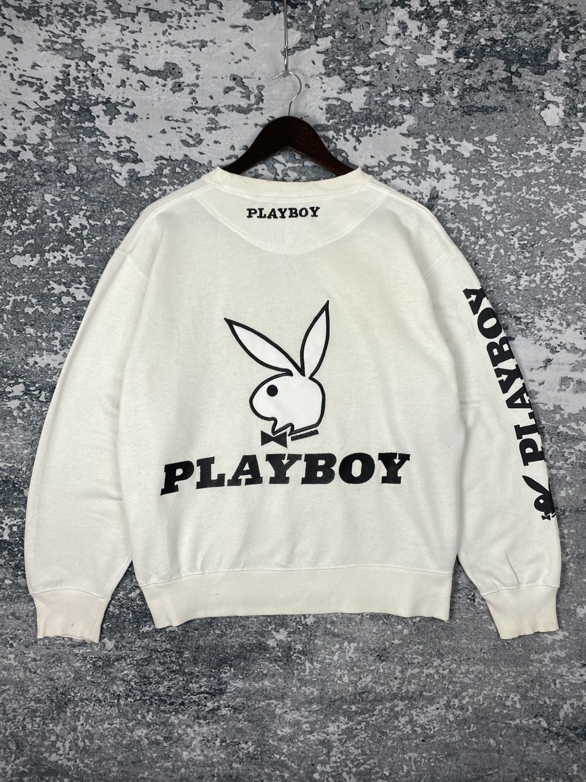 Playboy Vintage Playboy Big Logo Crewneck Sweatshirts Size US M / EU 48-50 / 2 - 1 Thumbnail