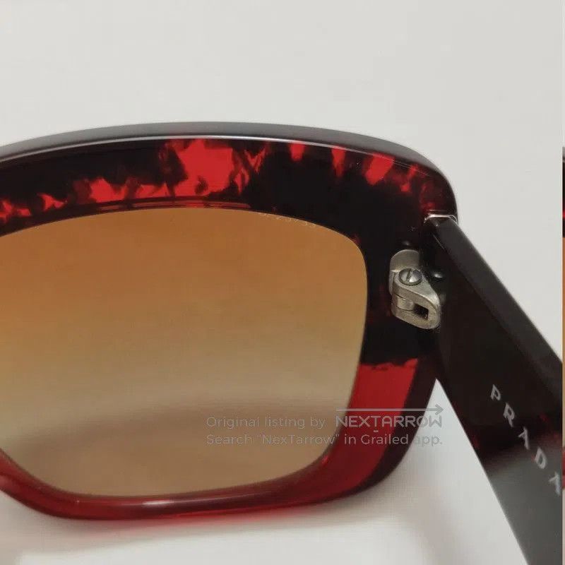 Prada Prada Full Frame Logo Sunglasses. Size ONE SIZE - 6 Thumbnail