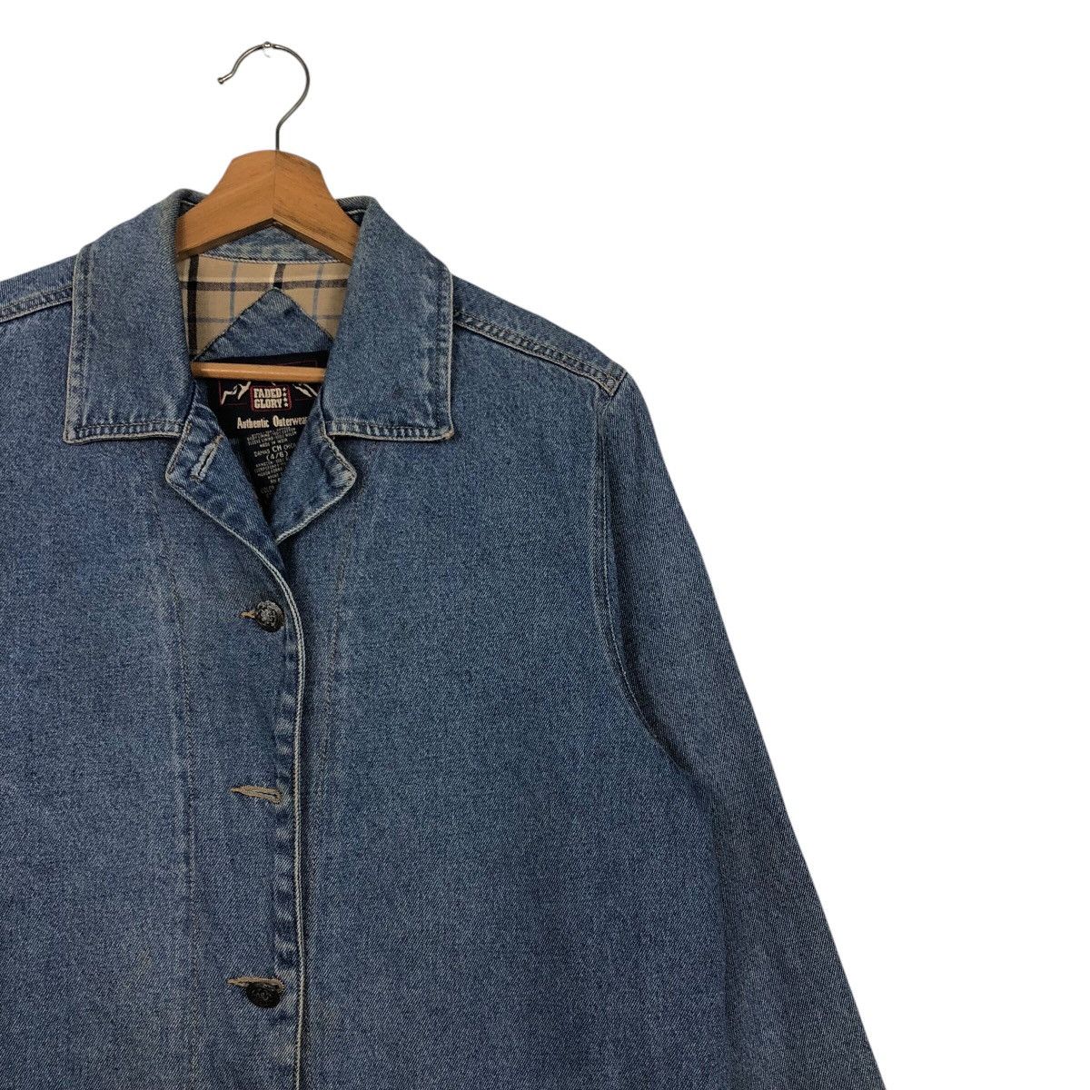 Japanese Brand 📌Vintage Chore Denim Jacket Blanket Faded Glory I Size S / US 4 / IT 40 - 8 Thumbnail
