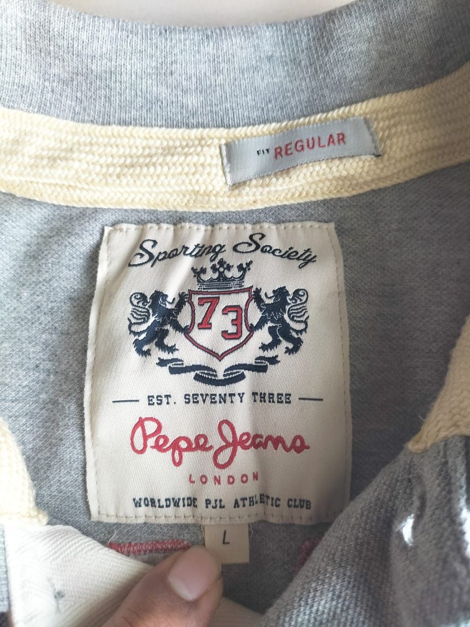 Pepe Jeans Pepe Jeans Rugby London Polo Shirt : Size L Size US L / EU 52-54 / 3 - 4 Thumbnail