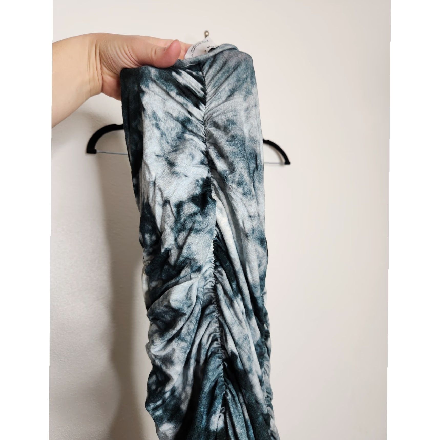 VINTAGE Tie Dye Bodycon Maxi Halter Dress Women\'s 4 Long Multicolor 50in  14in 90s 2000s Summer Y2K Gothic Office - www.fmriolapaz.com.ar