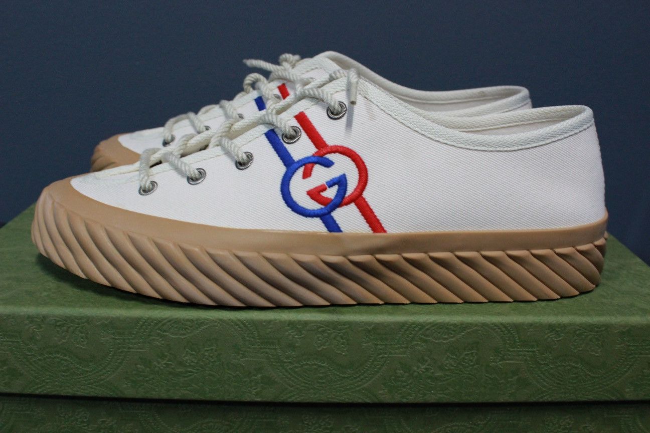Gucci Men’s Interlocking G Sneaker Size US 8.5 / EU 41-42 - 4 Thumbnail