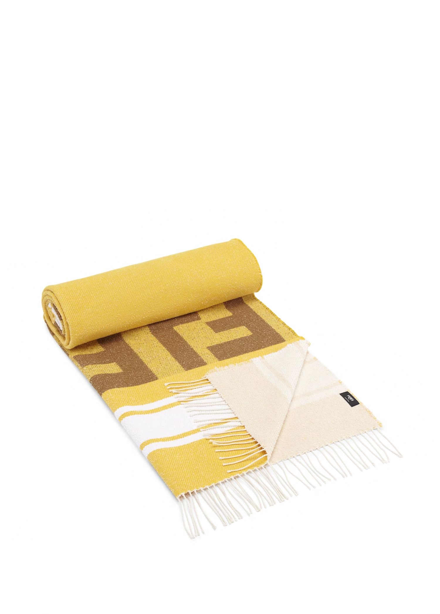 Fendi o1loc1c0824 Size: OS / Scarf in Yellow Size ONE SIZE - 1 Preview
