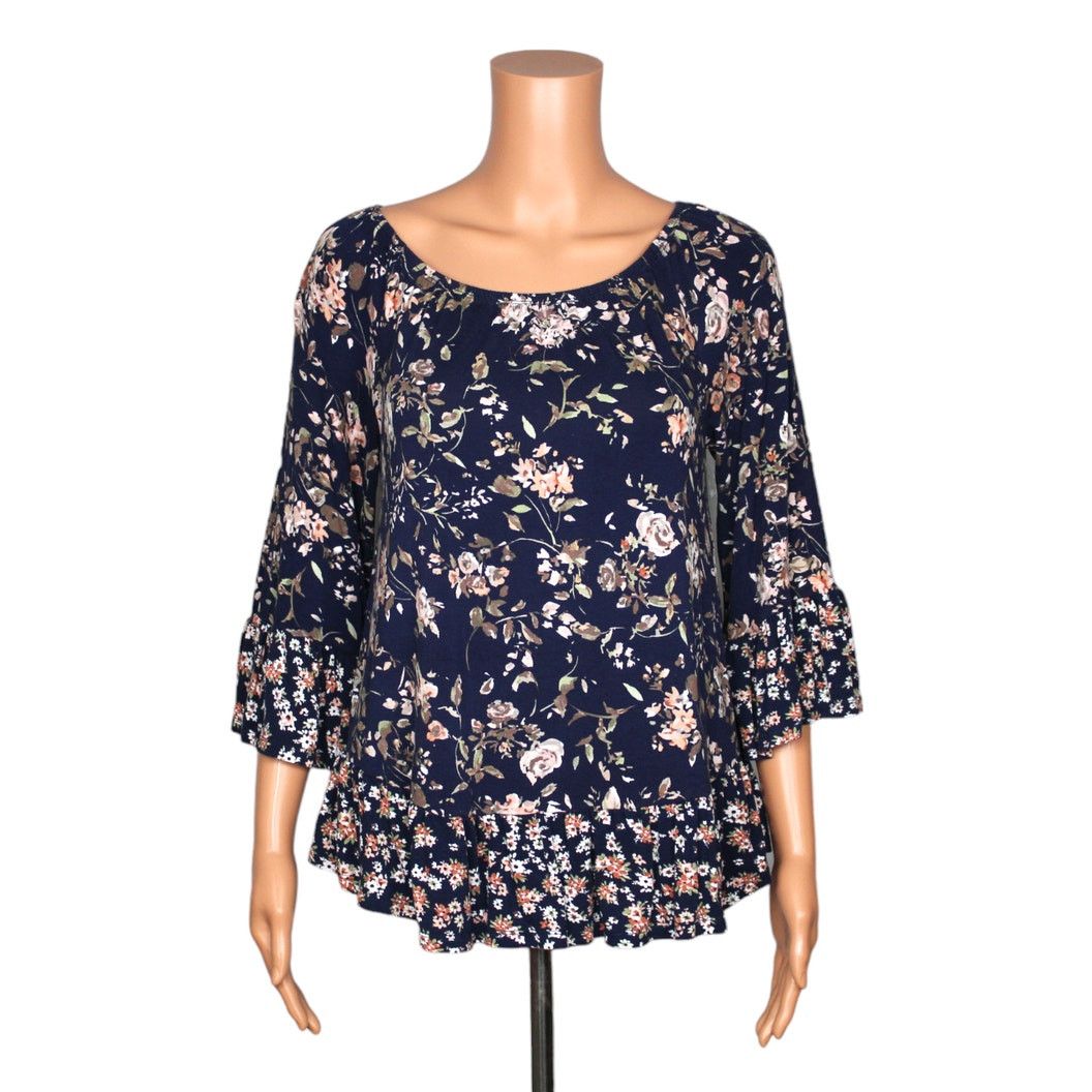Other COMO Vintage 3/4 Sleeve Top Women's Size Small Size S / US 4 / IT 40 - 1 Thumbnail