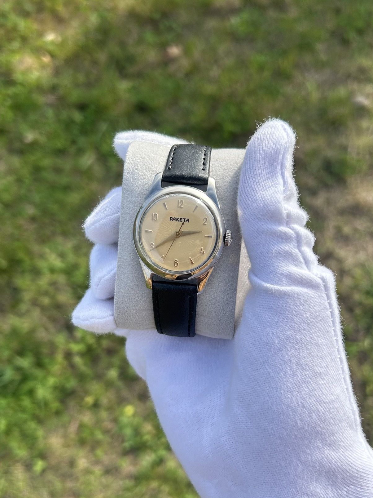Vintage Vintage Watch Raketa USSR Soviet Mechanical 1950s Size ONE SIZE - 11 Thumbnail