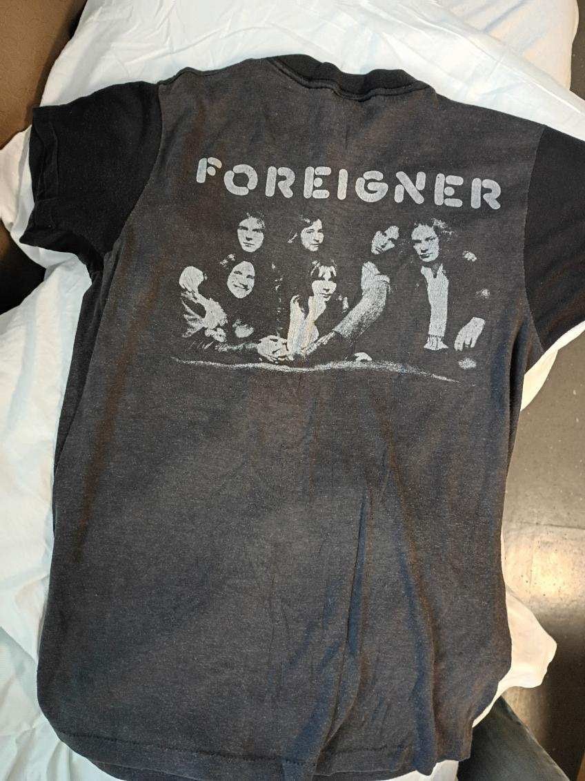 Other Vintage 1978 Foreigner Double Vision World Tour T-Shirt Size US L / EU 52-54 / 3 - 8 Thumbnail