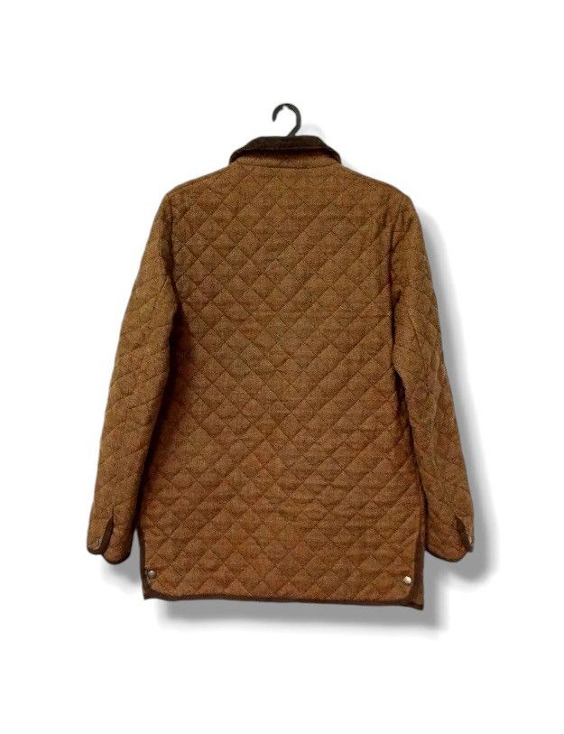 Mackintosh × Paul Smith A03 Mackintosh X Paul Smith Button Tap Quilted Wool Jacket Size US L / EU 52-54 / 3 - 2 Thumbnail