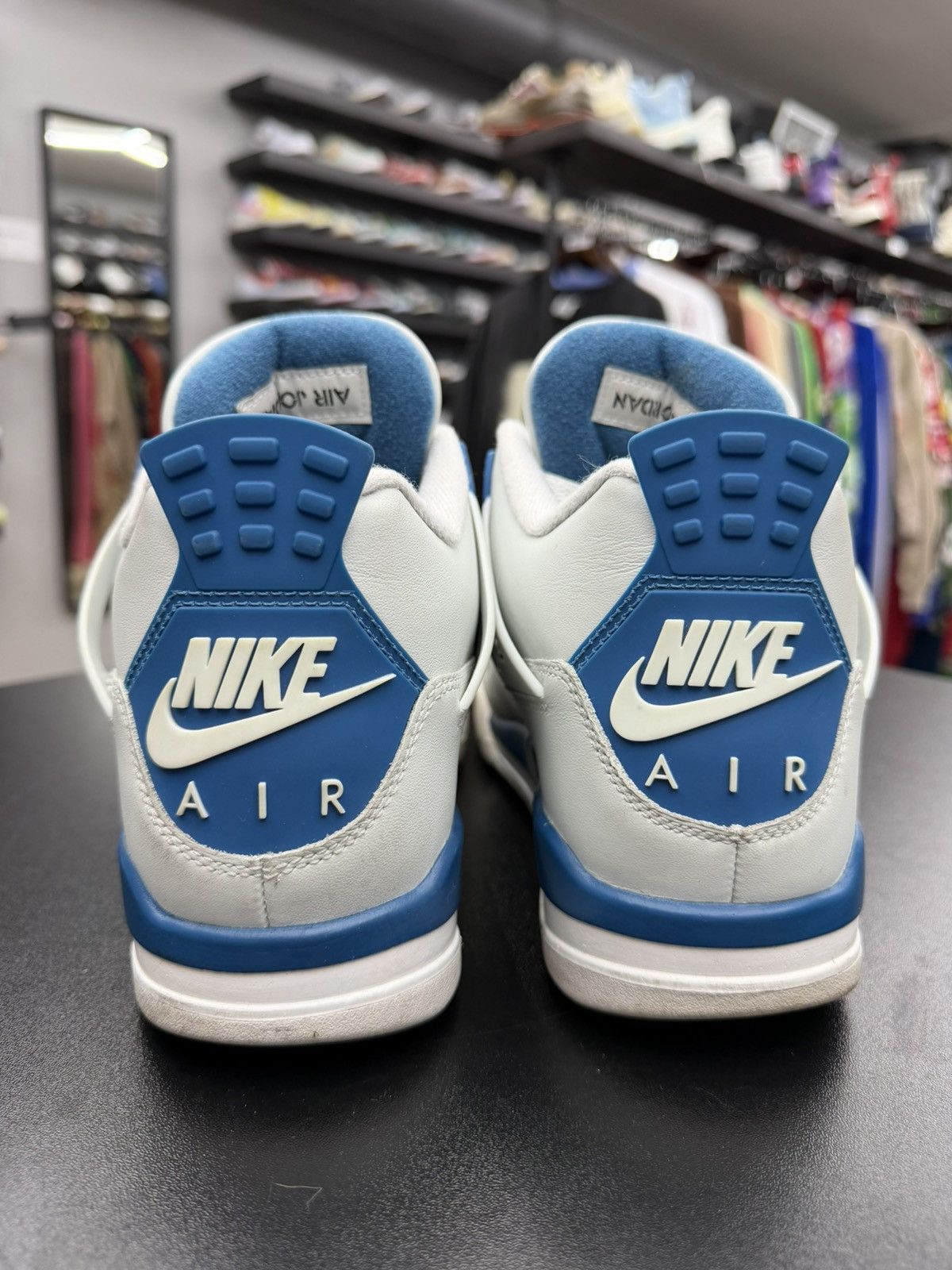 Jordan Brand Size 8.5 - Jordan 4 Military Blue Size US 8.5 / EU 41-42 - 4 Thumbnail