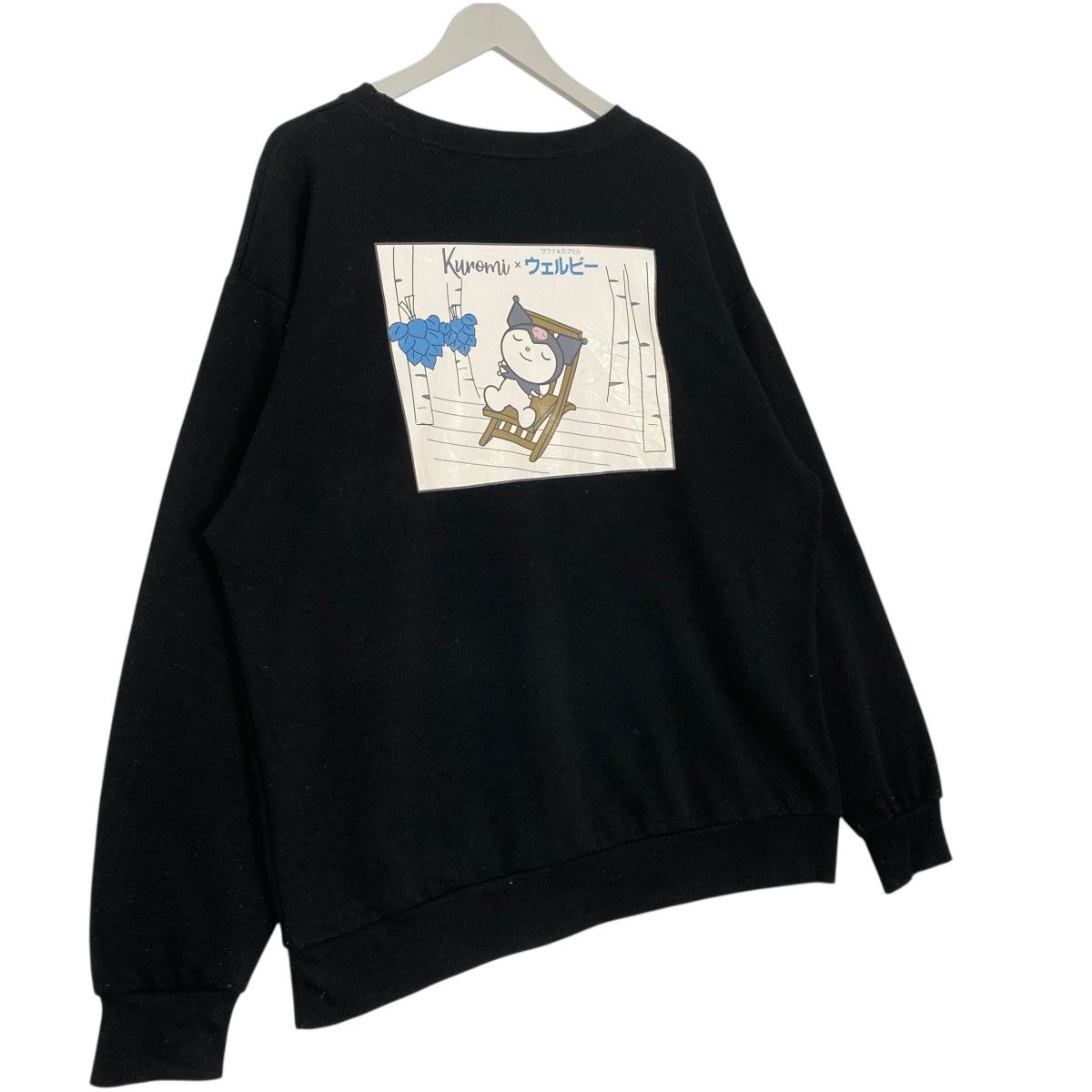 Vintage Vintage Sanrio Characters Hoodie Crewneck Sweatshirt Black Size US L / EU 52-54 / 3 - 3 Thumbnail
