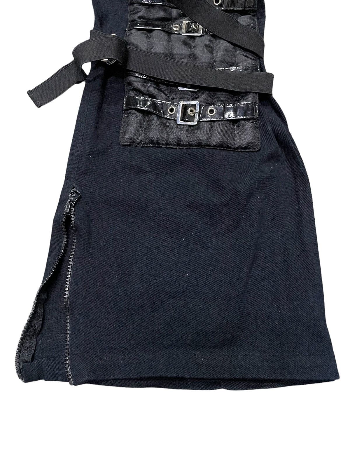 Japanese Brand × Junya Watanabe JunyaWatanabe Balenciaga Style Raver Bondage Baggy Flared Size US 34 / EU 50 - 8 Thumbnail