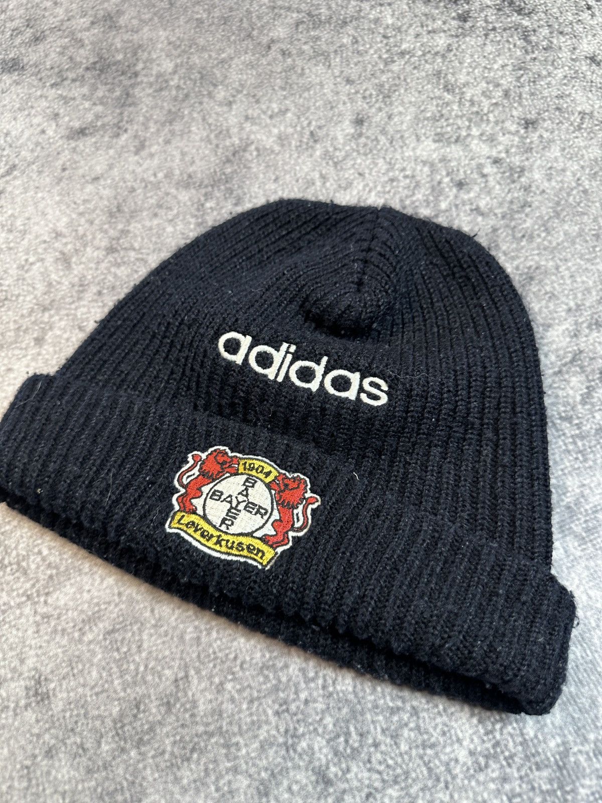 Adidas × Vintage Vintage Adidas Bayer 04 Logo Hat Streetwear Very rare soccer Size ONE SIZE - 2 Thumbnail