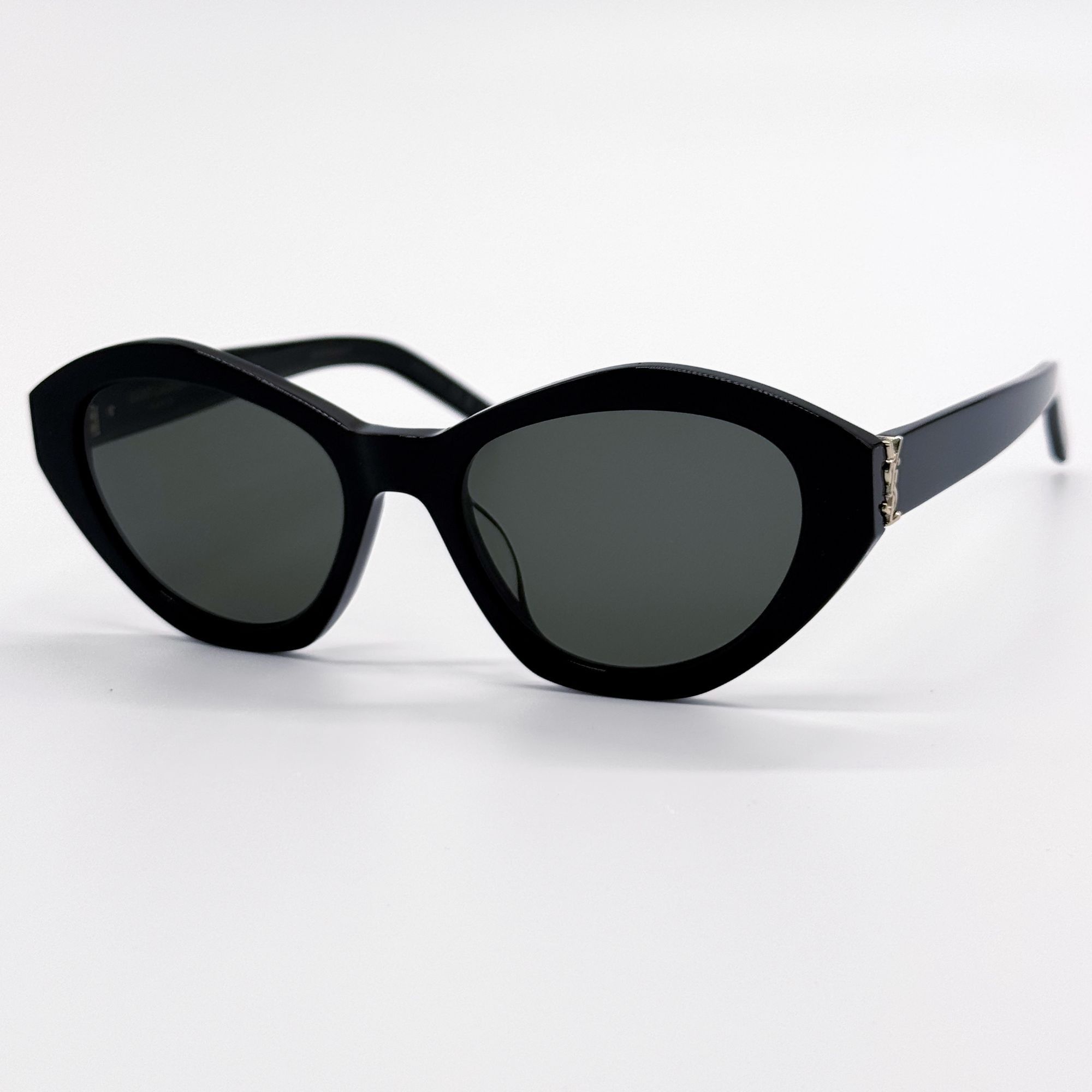 Saint Laurent Paris NEW SAINT LAURENT SUNGLASSES SL M60 006 BLACK WOMEN SLM60 00 Size ONE SIZE - 2 Thumbnail