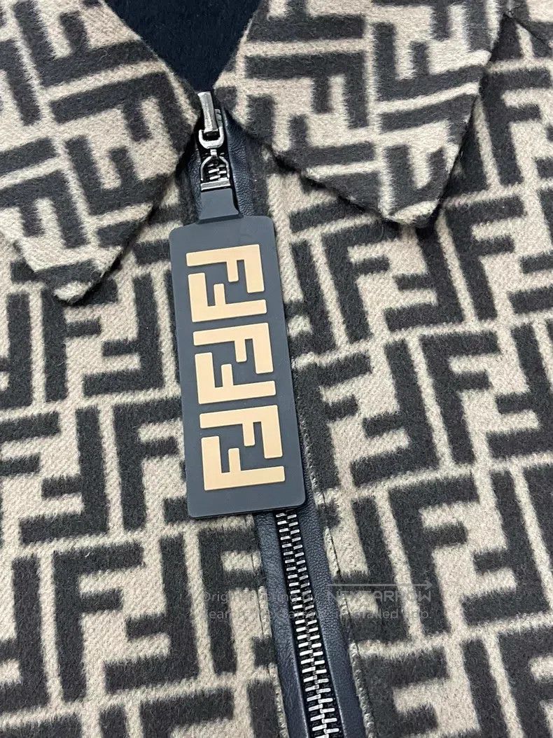 Fendi Fendi Double-sided Bat Sleeve Wool Coat Size XXS / US 00 / IT 34 - 2 Thumbnail