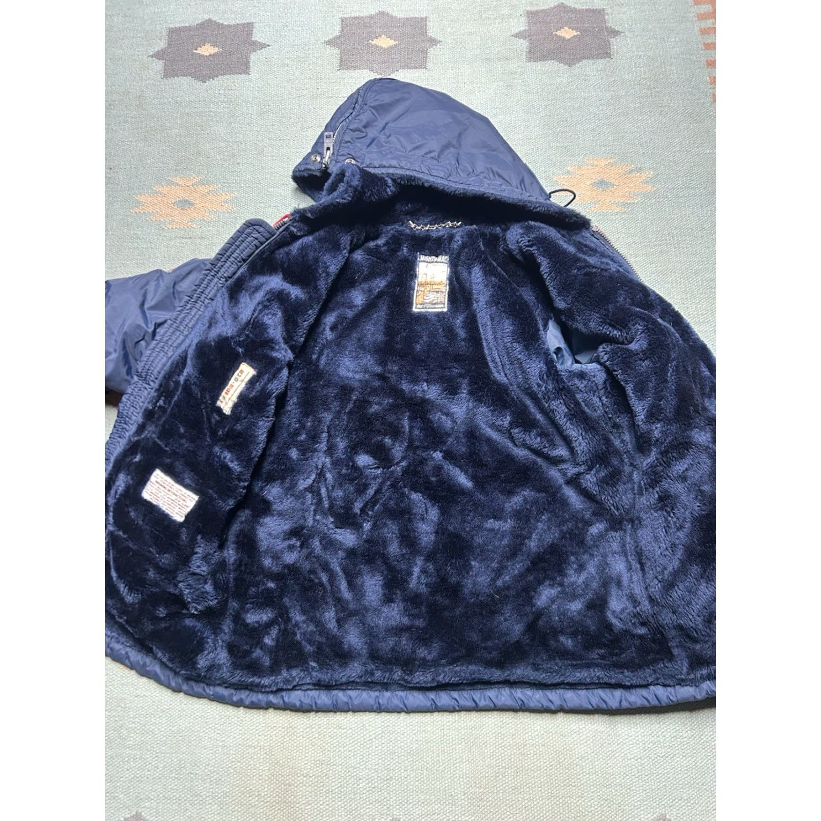 Vintage VINTAGE Mighty Mac Puffer Jacket Ski 70s Snowboard Fleece Lined USA Made Small Men's Blue Jacket Size US S / EU 44-46 / 1 - 6 Thumbnail