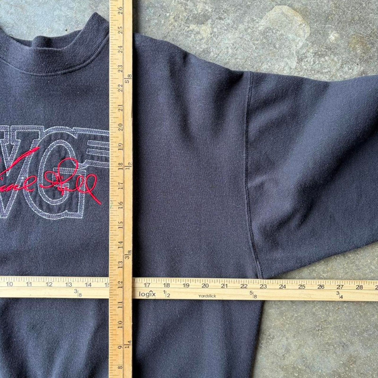 Hanes 90s vince gill black crewneck Size US XL / EU 56 / 4 - 4 Thumbnail