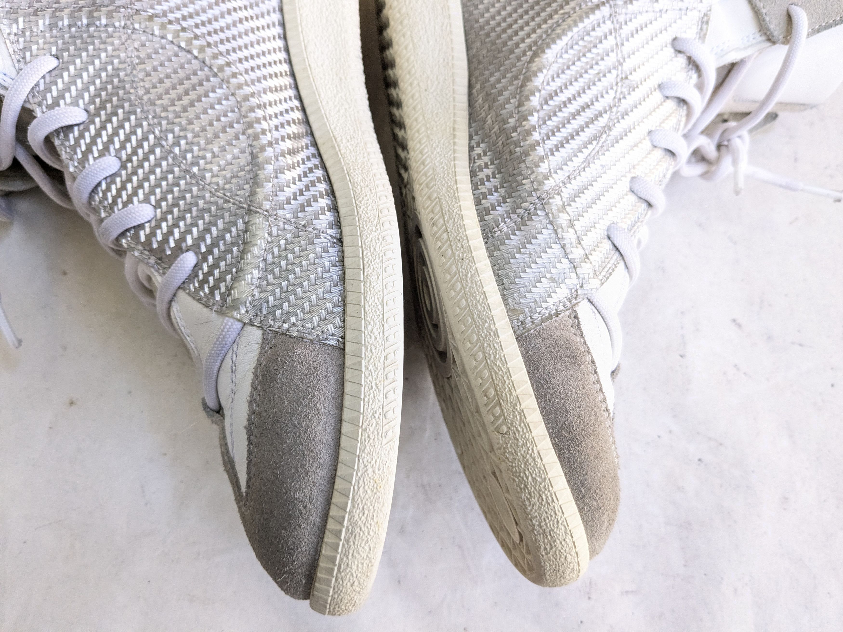 Maison Margiela Maison Margiela High Tops Sneakers 9 42 White Silver Size US 9 / EU 42 - 11 Thumbnail