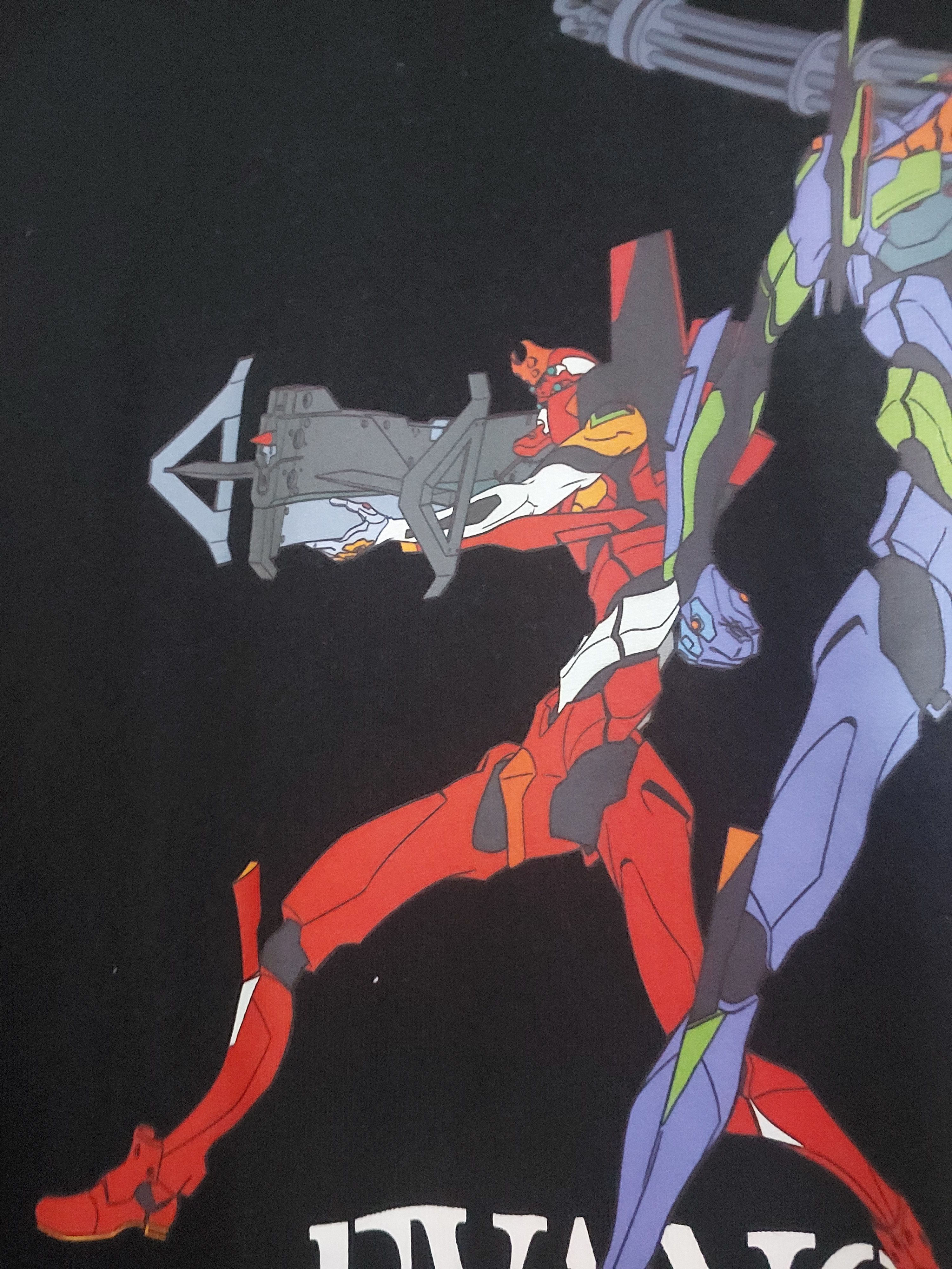 Anime NEON GENESIS EVANGELION VINTAGE ANIME T-SHIRT Size US XL / EU 56 / 4 - 4 Thumbnail