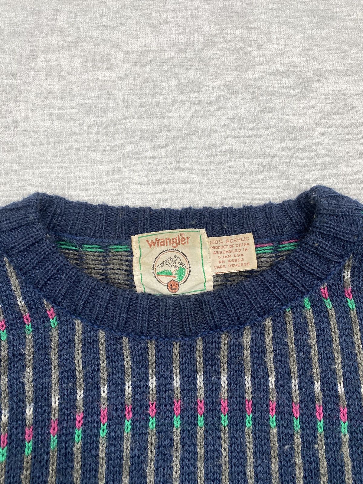 Vintage × Wrangler Men’s Vintage Wrangler Crew Neck Sweater size L Size US L / EU 52-54 / 3 - 5 Thumbnail