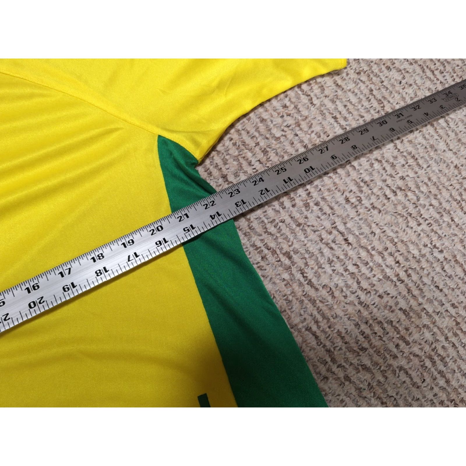 Adidas ADIDAS Shirt Mens M Football Jersey 2006 World Cup Brazil Yellow FIFA Germany Size US M / EU 48-50 / 2 - 6 Thumbnail