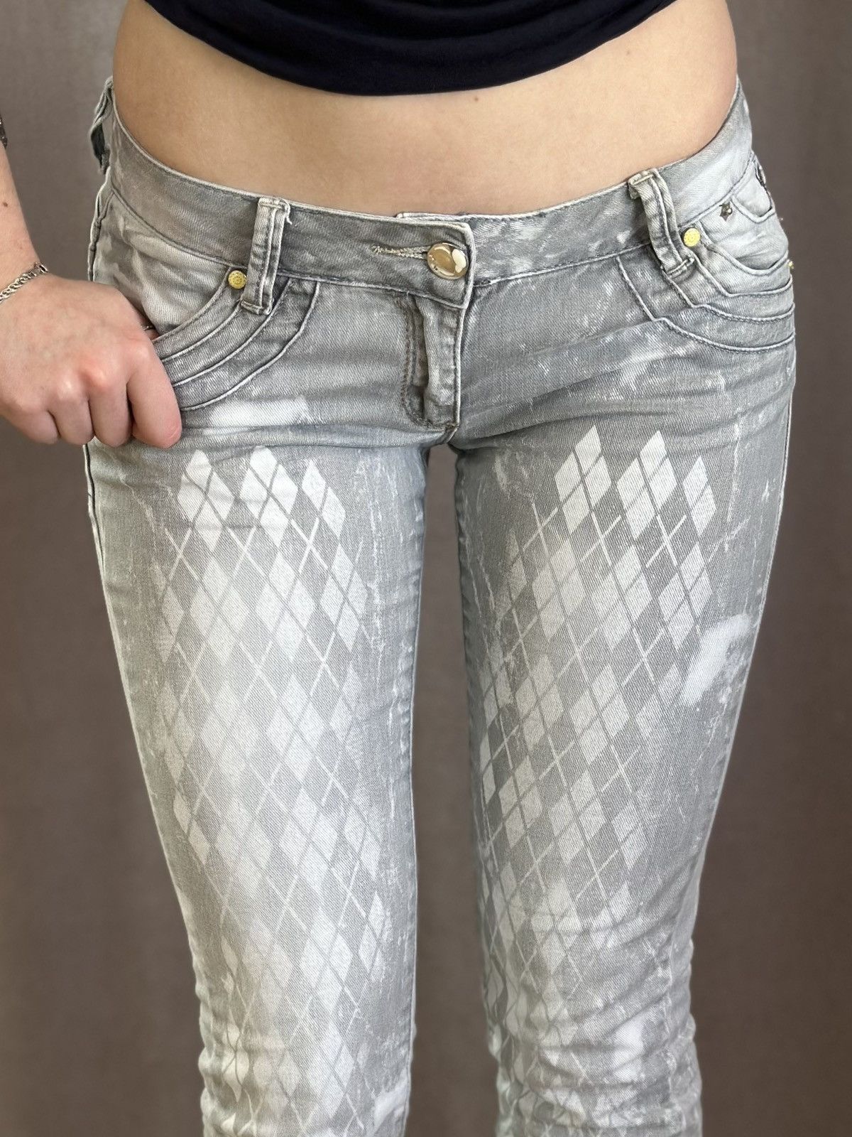 Vintage Denim Flared Pants Miss Sixty Denim Diesel Style