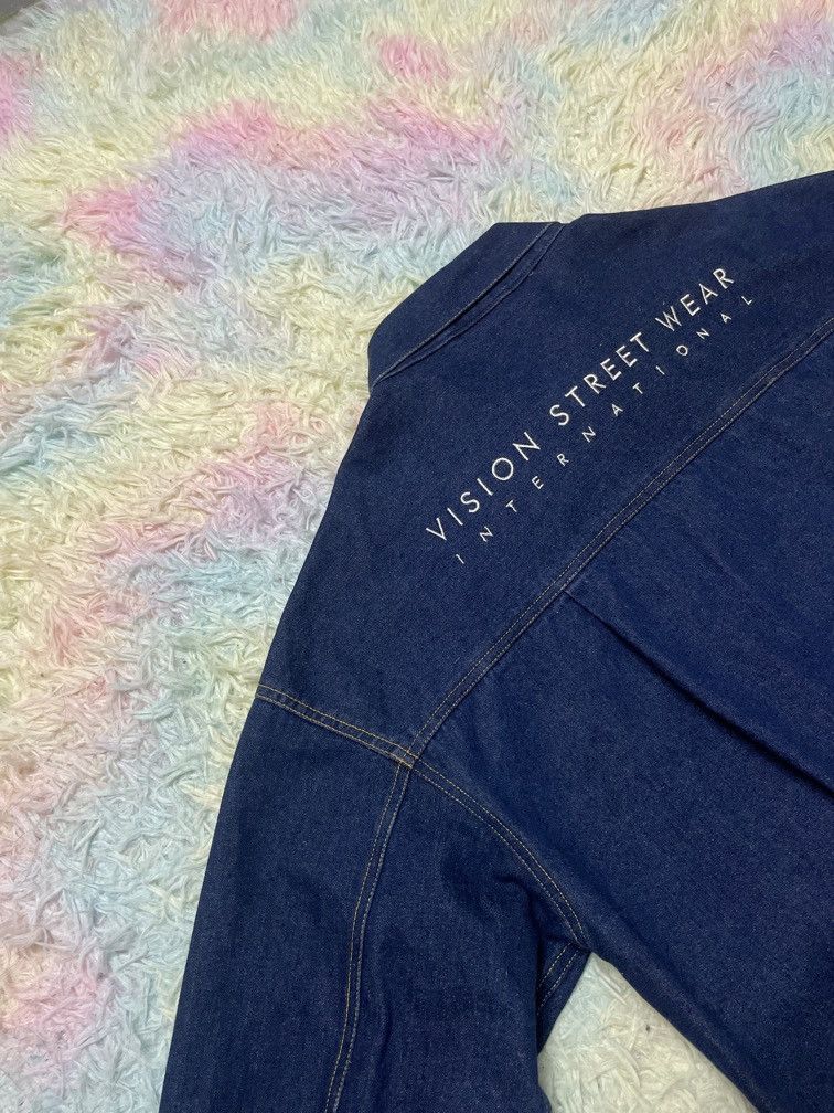 Vintage × Vision Streetwear Vision Streetware Denim Jacket Size US L / EU 52-54 / 3 - 10 Thumbnail