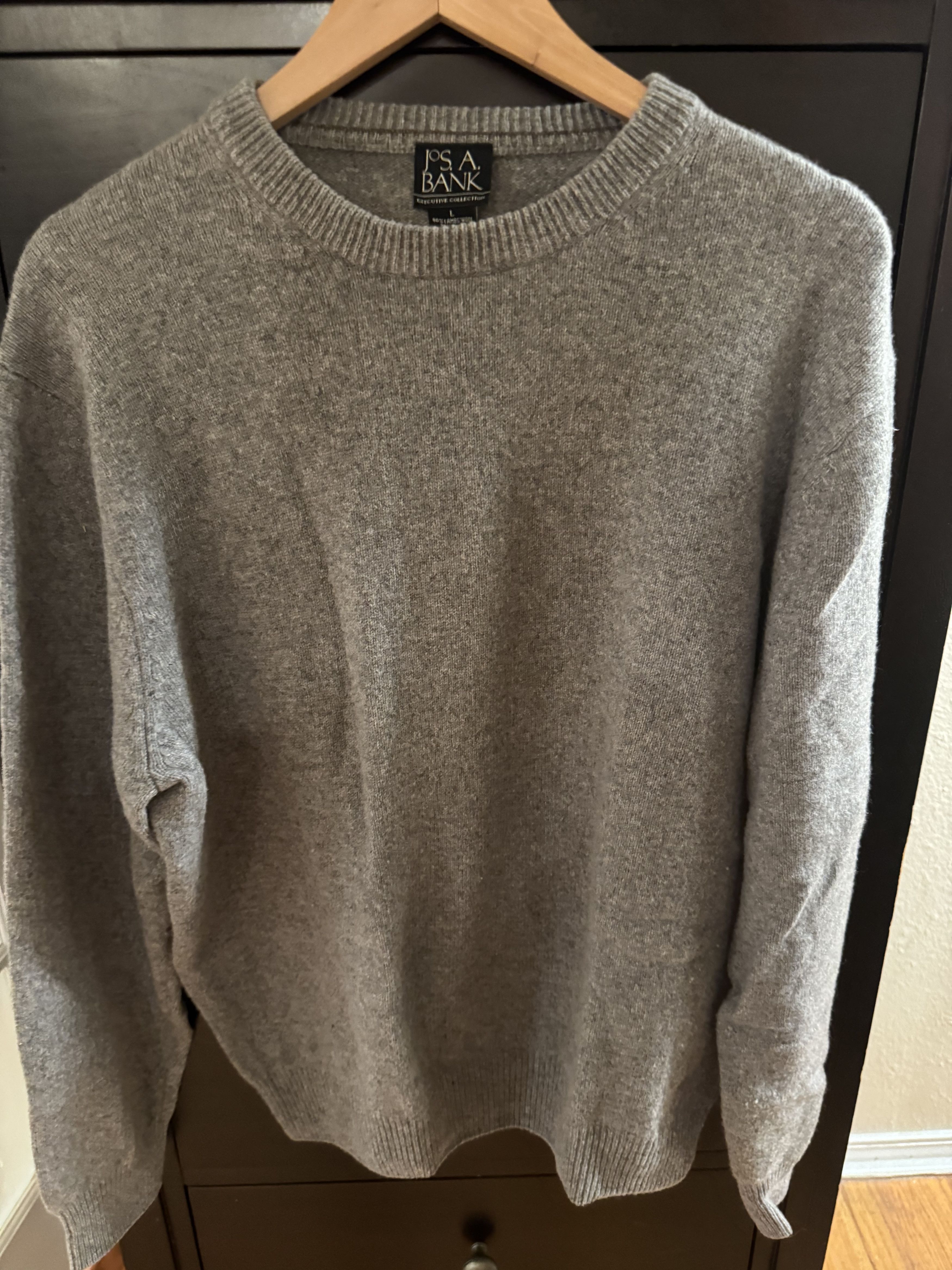 Jos. A. Bank Jos. A. Bank Lambswool Sweater. Size US L / EU 52-54 / 3 - 1 Thumbnail