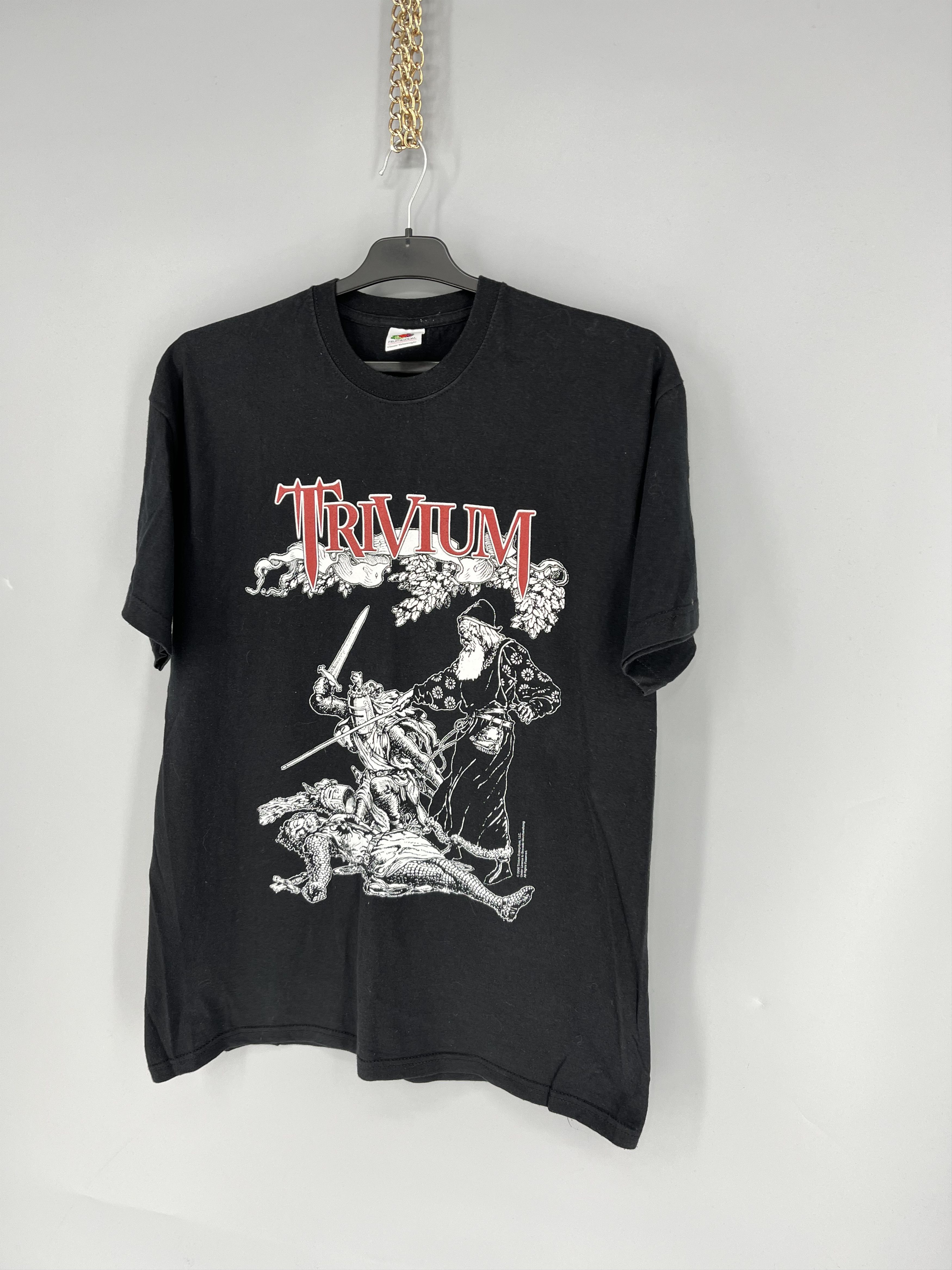 Band Tees Vintage Y2K Triviumn Tour Size M Horror Fece Size US M / EU 48-50 / 2 - 3 Thumbnail