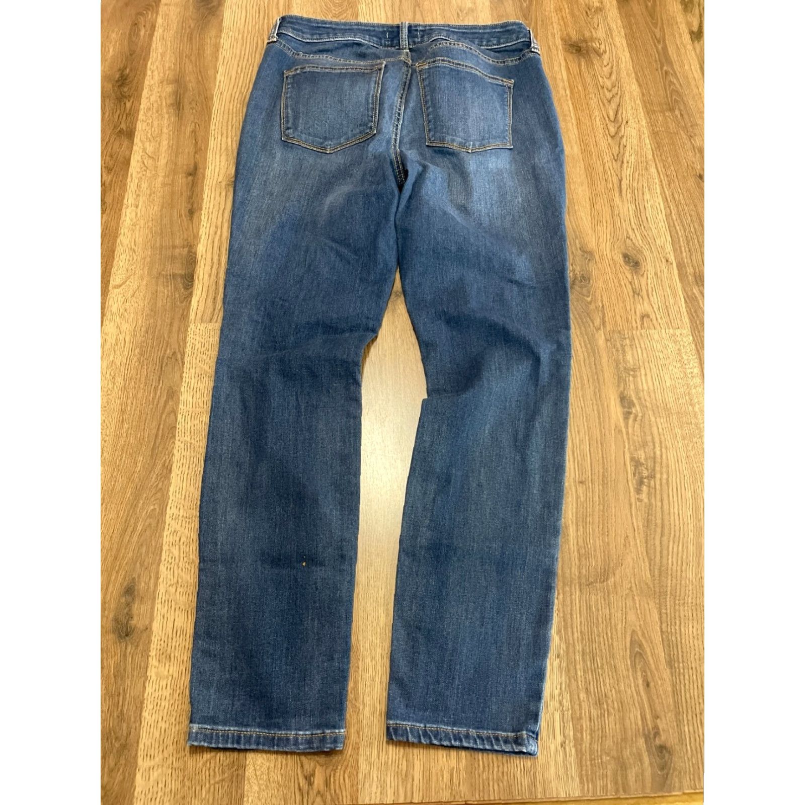 Vintage Sonoma Jeans Women's Size 10 Blue Denim Skinny Pockets Size 32" / US 10 / IT 46 - 2 Thumbnail