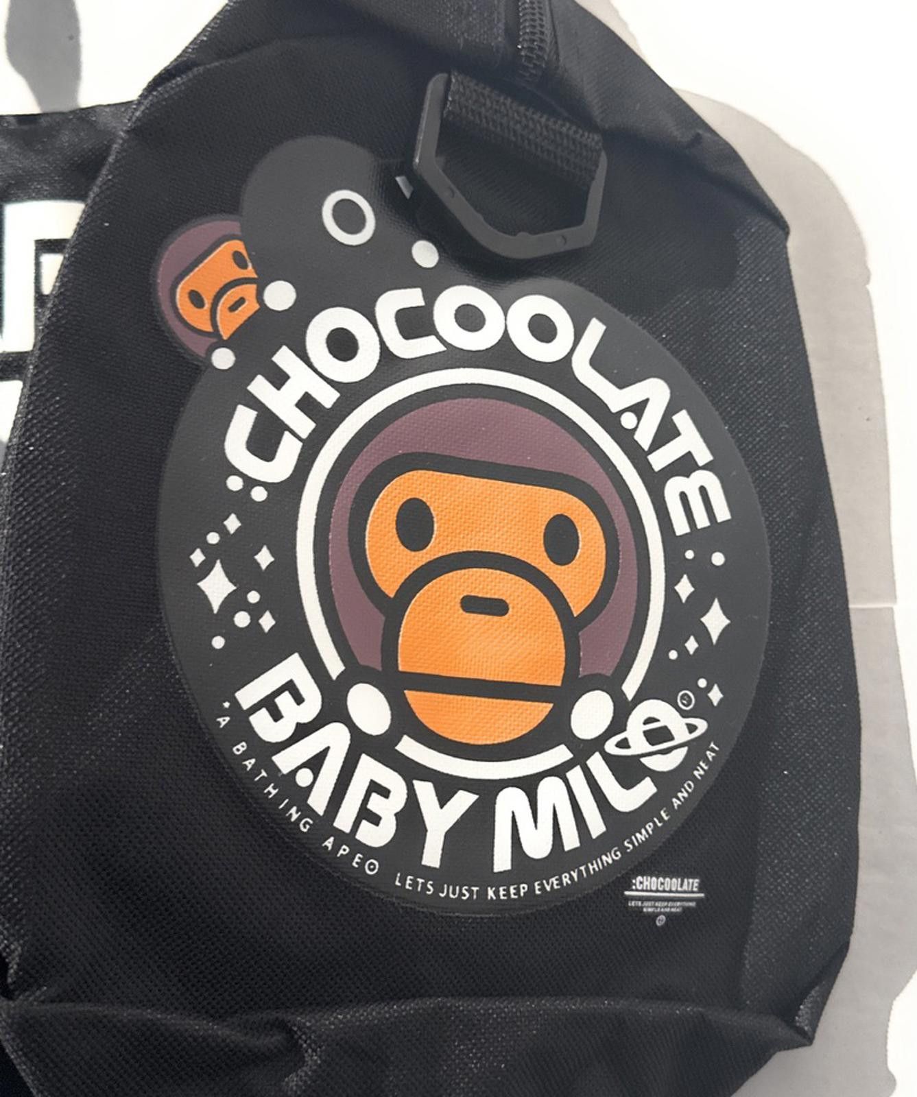 Bape BAPE x Baby Milo x Chocolate Black Duffle Bag Size ONE SIZE - 7 Thumbnail
