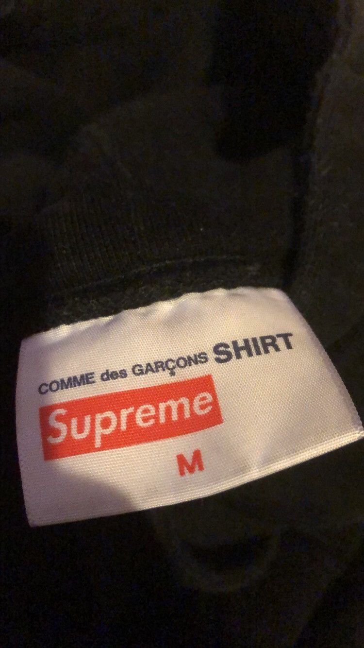 Supreme Supreme cdg hoodie Size US M / EU 48-50 / 2 - 3 Thumbnail
